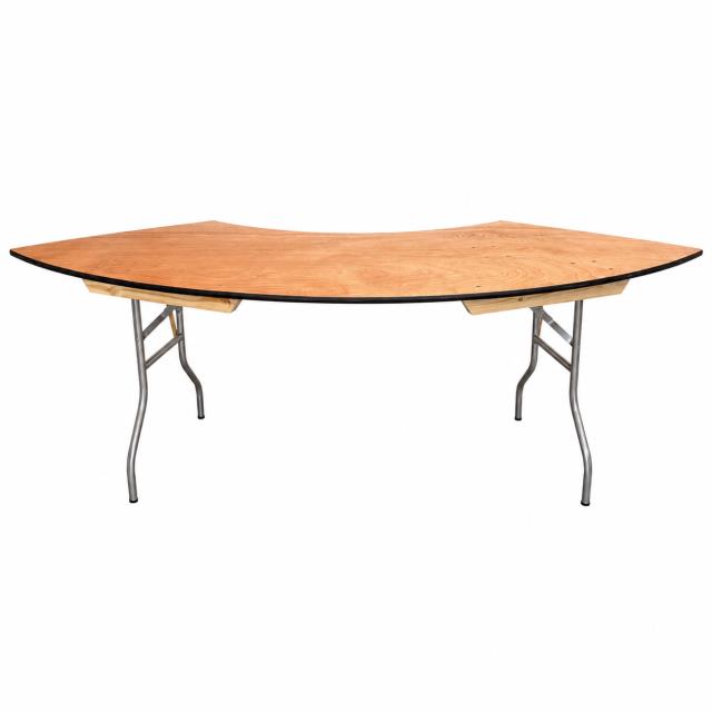 Rental store for 7  SERPENTINE TABLE in Orange County CA