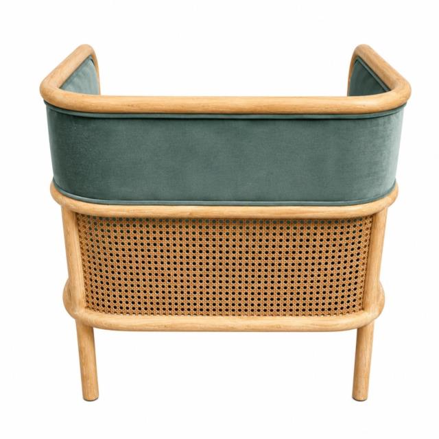Where to find VINCE CHAIR, COASTAL JADE VELVET CANE in Orange County