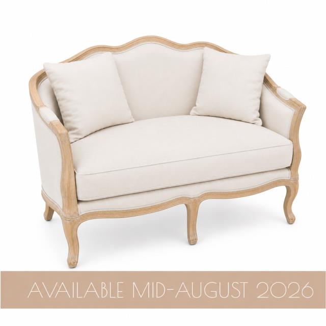 Rental store for GENEVIEVE LOVESEAT, NATURAL in Orange County CA