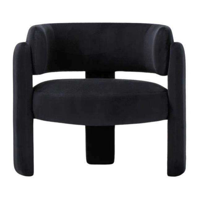 Rental store for ENGAGE ACCENT CHAIR, BLACK VELVET in Orange County CA
