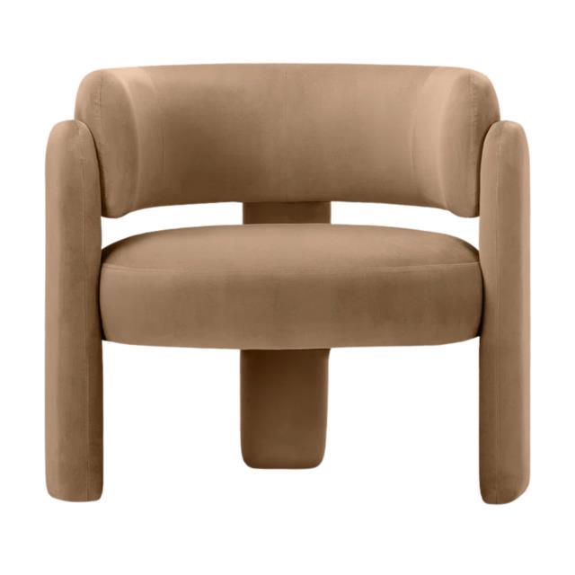 Rental store for ENGAGE ACCENT CHAIR, KHAKI VELVET in Orange County CA